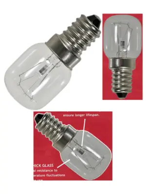 Blomberg Oven Light Bulb 25W E14 SES Replacement Lamp