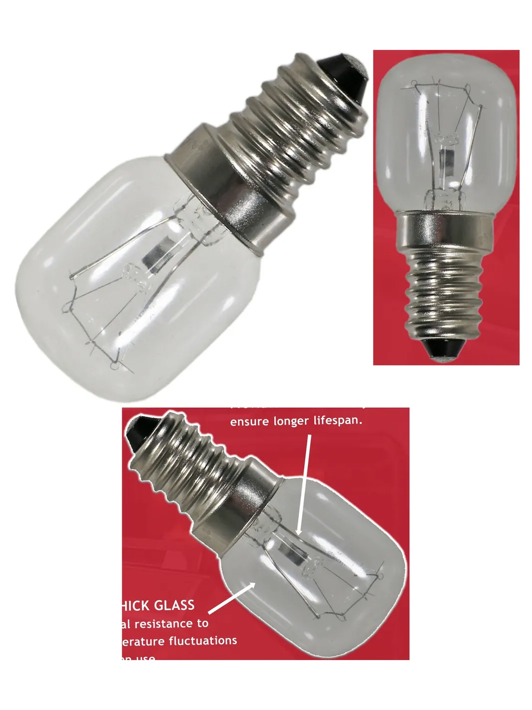 Blomberg Oven Light Bulb 25W E14 SES Replacement Lamp