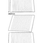 Blomberg Oven Wire Shelf Rack – 463 x 360 mm Grill Replacement