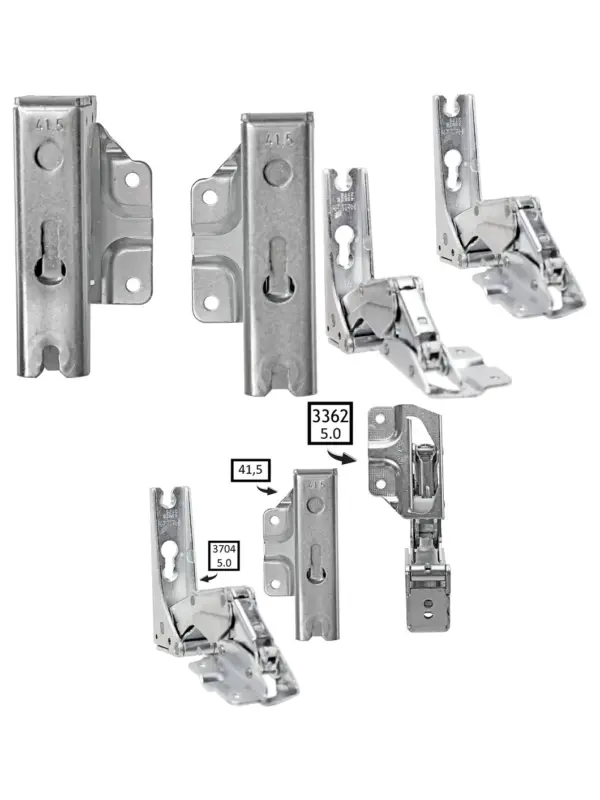 Blomberg Refrigerator Door Hinge Set Integrated Left & Right 3362/3363