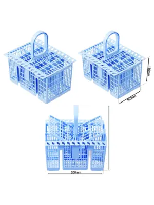 Blue Cutlery Basket Compatible with Electra Dishwashers – 220x208x160mm