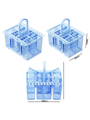 Blue Cutlery Basket for COMFEE' Dishwashers – 220×208×160mm