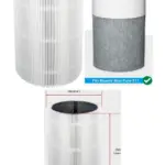 Blueair Blue Pure 511 Replacement Filter – HEPA + Carbon HEPASilent