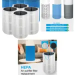 Blueair HEPA & Carbon Filter Kit for Blue Pure 411/3210 & Joy S 4 Pack