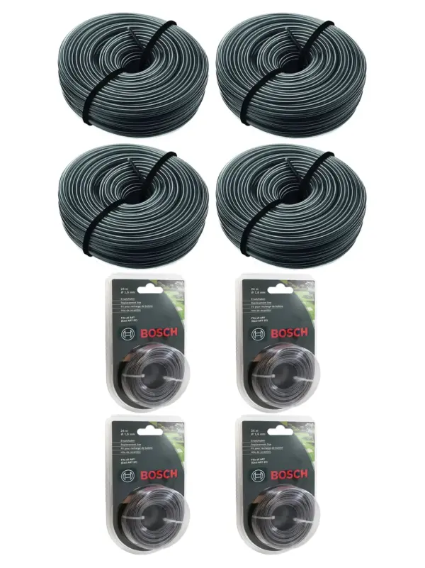 Bosch 1.65 mm Trimmer Line – 24 m Spool Feed for ART 23‑36