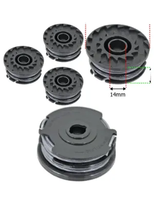 BOSCH Art 24‑36 LI Trimmer Line & Spool Set – 3 m, Pack of 3