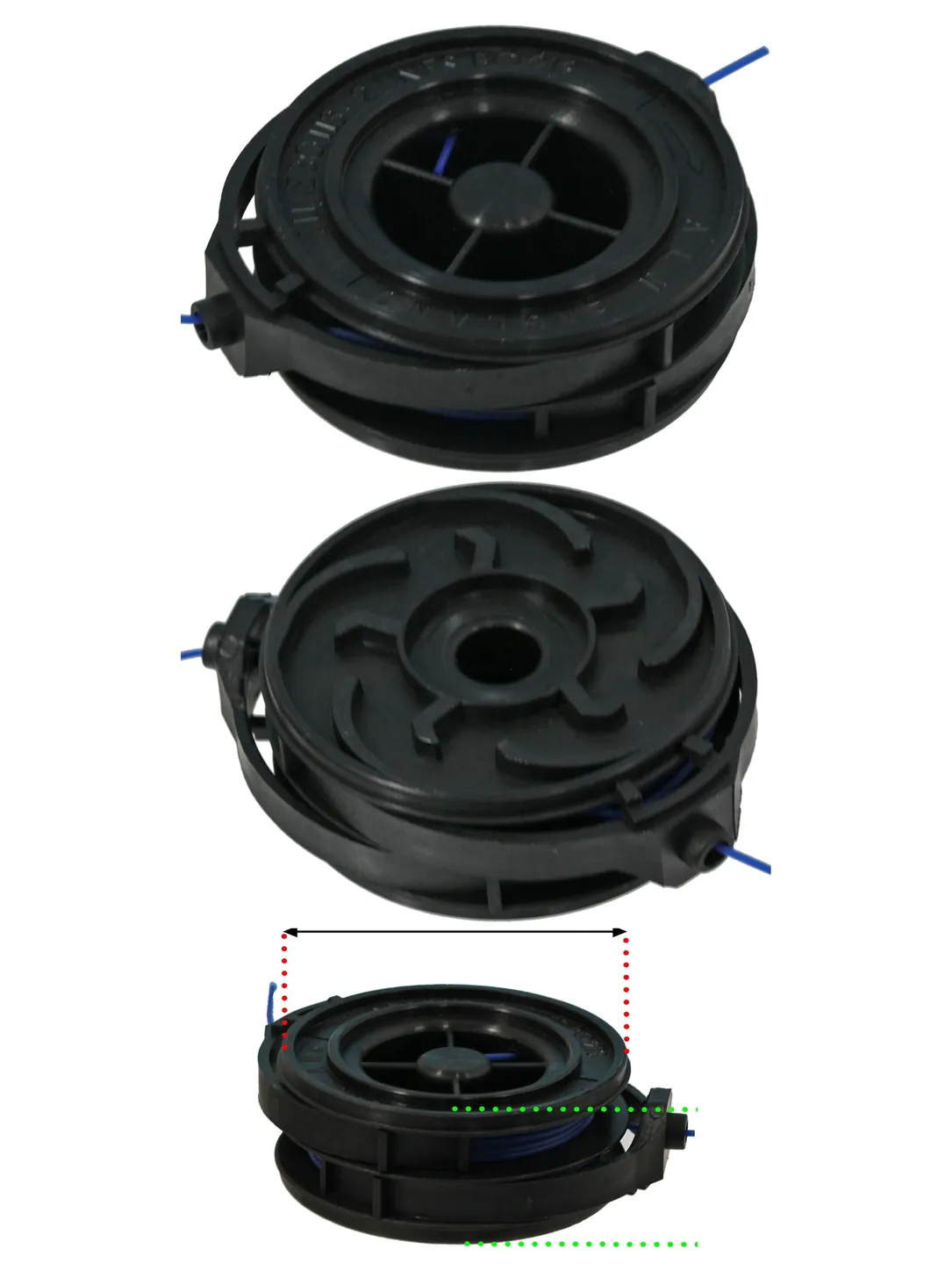 Bosch ART30D/DF/GSD/GSDV Trimmer Line Spool – Garden Replacement Cord