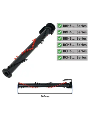 Bosch Athlet Brush Roll Replacement for BBH5/BBH6/BBH8 & BCH5/6/8 Vacuums