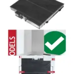 Bosch Cooker Hood Carbon Filter 11022296 – 215x210x25 mm Replacement