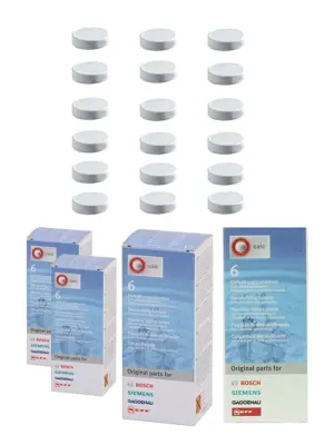 Bosch Descaling Tablets – 18 pcs for Philips Coffee Makers & Kettles