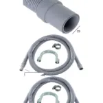 Bosch Drain Hose Extension Kit 2.5m for Washing Machine & Dishwasher