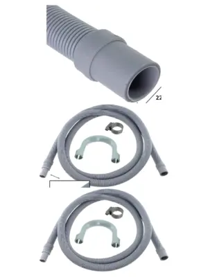 Bosch Drain Hose Extension Kit 2.5m for Washing Machine & Dishwasher
