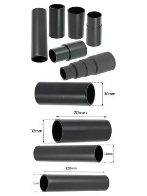 Bosch Dust Extractor Adapters for Sander/Planer – 6‑Piece Set 26‑38mm