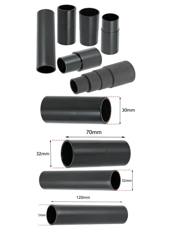 Bosch Dust Extractor Adapters for Sander/Planer – 6‑Piece Set 26‑38mm