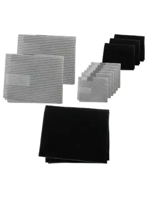 Bosch Kitchen Hood Filter Kit – 6 Grease & 3 Carbon Filters