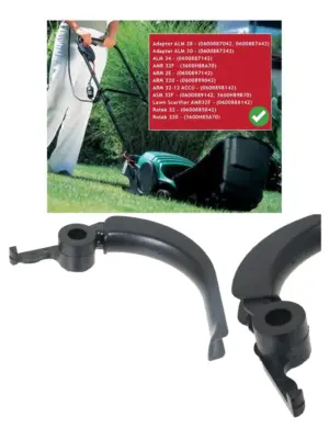 Bosch Lawn Mower Handle Lever for ALM/Rotak/ARM 320 – Black