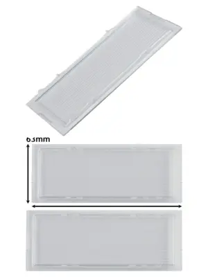 Bosch Neff Hood Light Bulb & Diffuser Cover 146x63mm for Vent