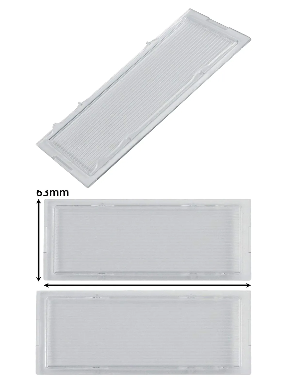 Bosch Neff Hood Light Bulb & Diffuser Cover 146x63mm for Vent