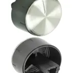 Bosch Oven & Hob Replacement Control Knob – Silver/Black
