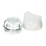 Bosch Oven Light Bulb Glass Cover with Screw‑In Lens & Removal Tool