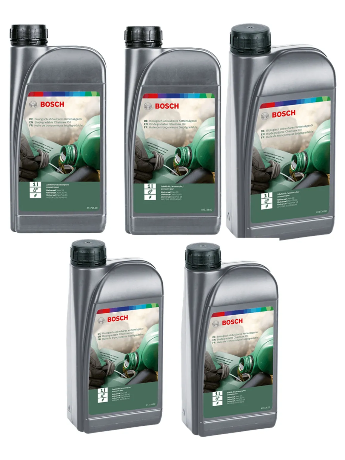 Bosch Qualcast Chainsaw Oil 2 × 1L Bottles – Premium Lubricant