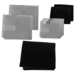 Bosch Range Hood Filter Set – 4 Grease + 2 Carbon Replacement Filters