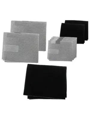 Bosch Range Hood Filter Set – 4 Grease + 2 Carbon Replacement Filters