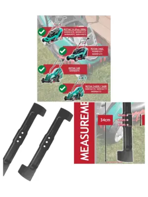 Bosch Rotak 34cm Lawn Mower Blade – fits 34/34R/34GC/340R