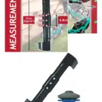 Bosch Rotak 36/37 Ergoflex 37cm Lawn Mower Blade + Drill Sharpener