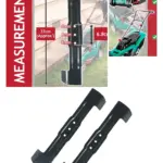 Bosch Rotak 36/37 Lawn Mower Blade Set – 37cm, 2 Pack