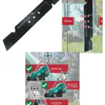 Bosch Rotak 36R/37R 37‑14 Metal Lawn Mower Blade 37 cm EasyRotak
