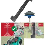 Bosch Rotak 40cm Ergoflex Lawn Mower Blade with Drill Sharpener