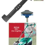 Bosch Rotak 43Li Replacement Metal Blade 43cm with Drill Sharpener