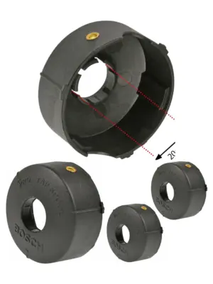 Bosch Strimmer Line Cap Pro‑Tap Cover 23‑30mm – Pack of 2