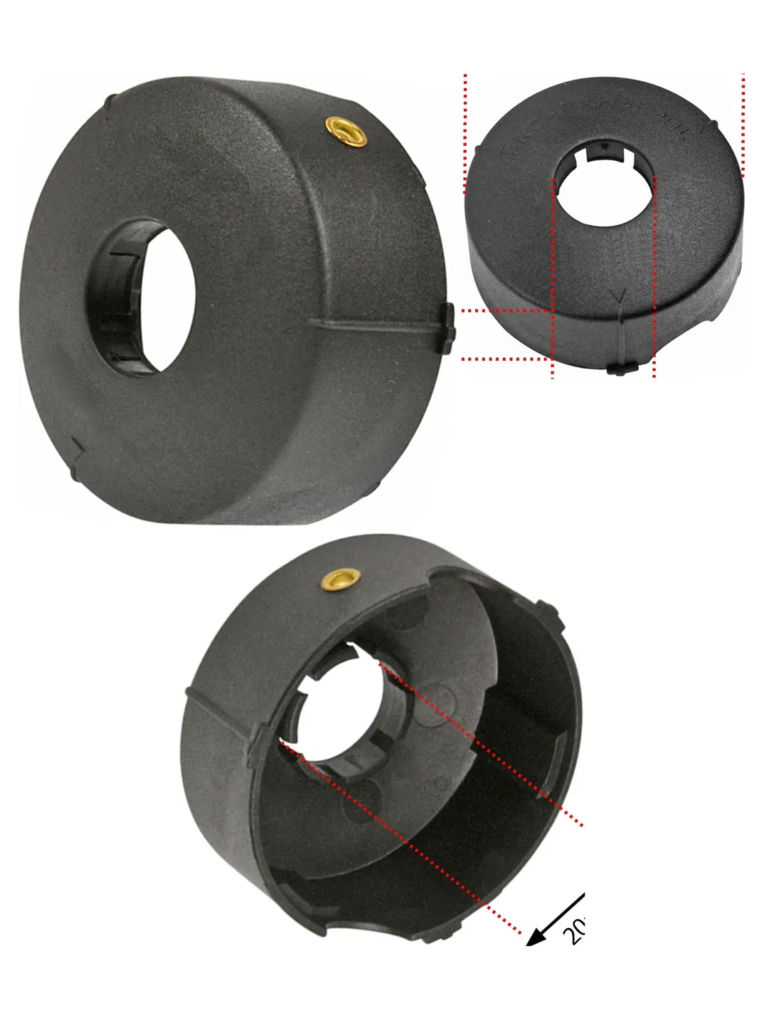 Bosch Trimmer Line Cap Replacement for Pro‑Tap