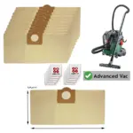 Bosch VAC20 Dust Bag Pack (10) with Fresheners – Replacement Filters