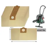 Bosch VAC20 Dust Bag Replacement – Pack of 10