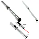 Bosch Vacuum Cleaner Compatible Telescopic Extension Tube 35mm