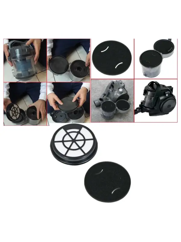 Bosch Vacuum Foam Filter Kit – Fits BGC05, BGS05, BGC05A220A & More