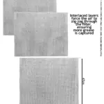 Brandt Kitchen Hood Metal Mesh Grease Filter – 57x47 cm