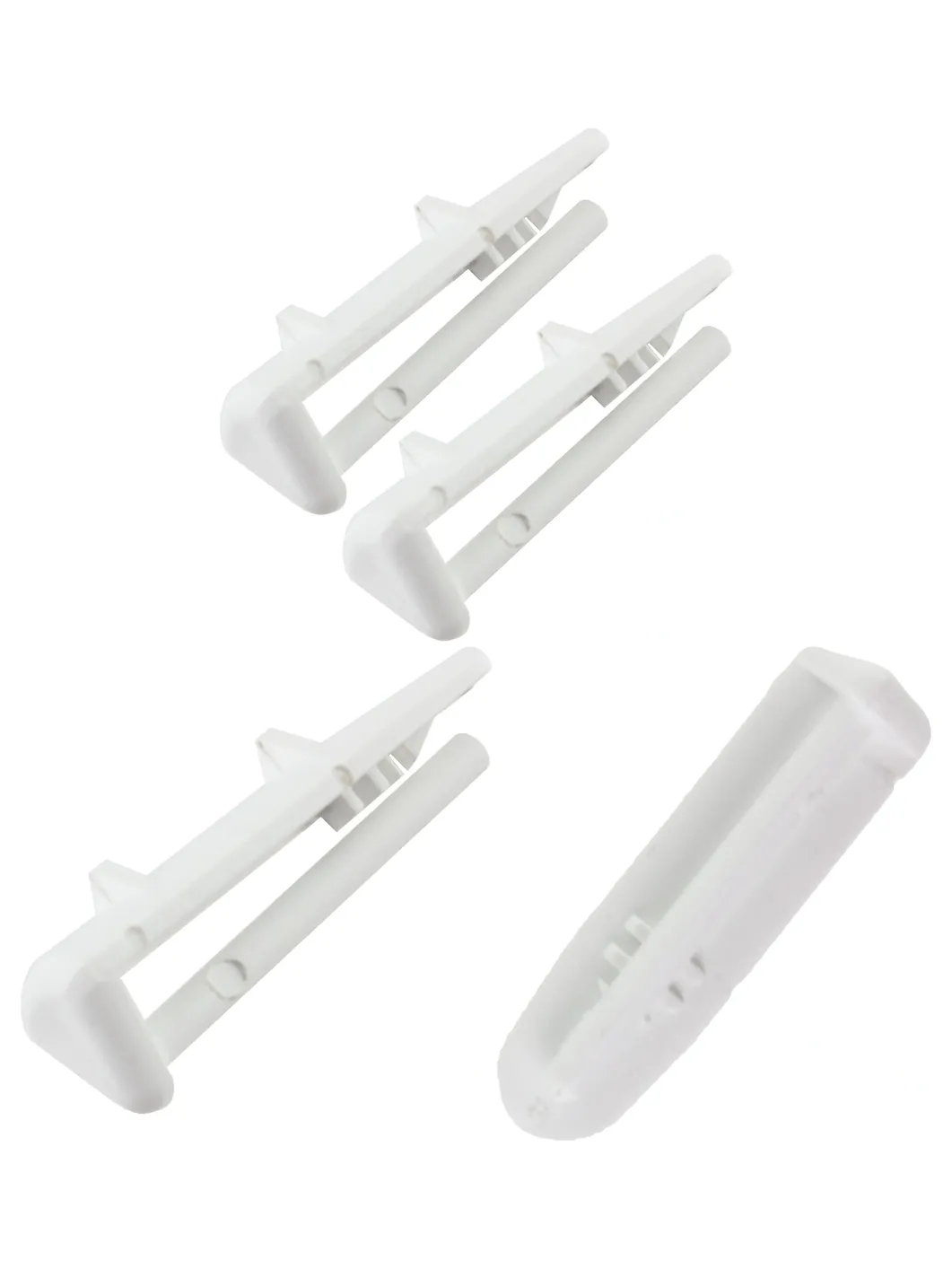Brandt VY600JU1 Dishwasher Rear Rail Cap Runner – 2 Pack