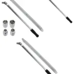Breaker Bar & Wheel Balancer, 18-Piece Tyre Iron, 10-19mm Sockets