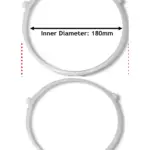Breville Microwave Glass Plate Roller Stand with 3 Wheels Support Ring