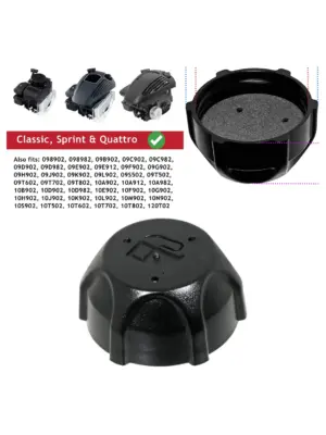 Briggs & Stratton 497929S Fuel Cap for Classic Sprint Quattro Mower