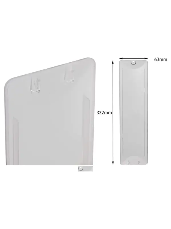 Britannia K240 Cooker Hood Light Diffuser Lens Cover 322mm