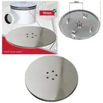 Brushed Nickel 110mm Shower Trap Plug Cover with 90mm Tray