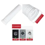 Bush 1.7m Dryer Vent Hose 94mm Pipe for TDV6B/TDV6S/TDV6W