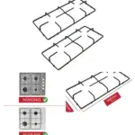 Bush Pan Support Stand for Gas Hob – Cookworks Grid Burner Set