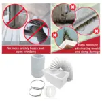 Bush Tumble Dryer Condenser Box with 7m Extra-Long Hose Kit