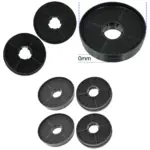 Candy Cooker Hood Carbon Filter – Fits CBT6252B/W/X & CCR6171X, 4 Pack
